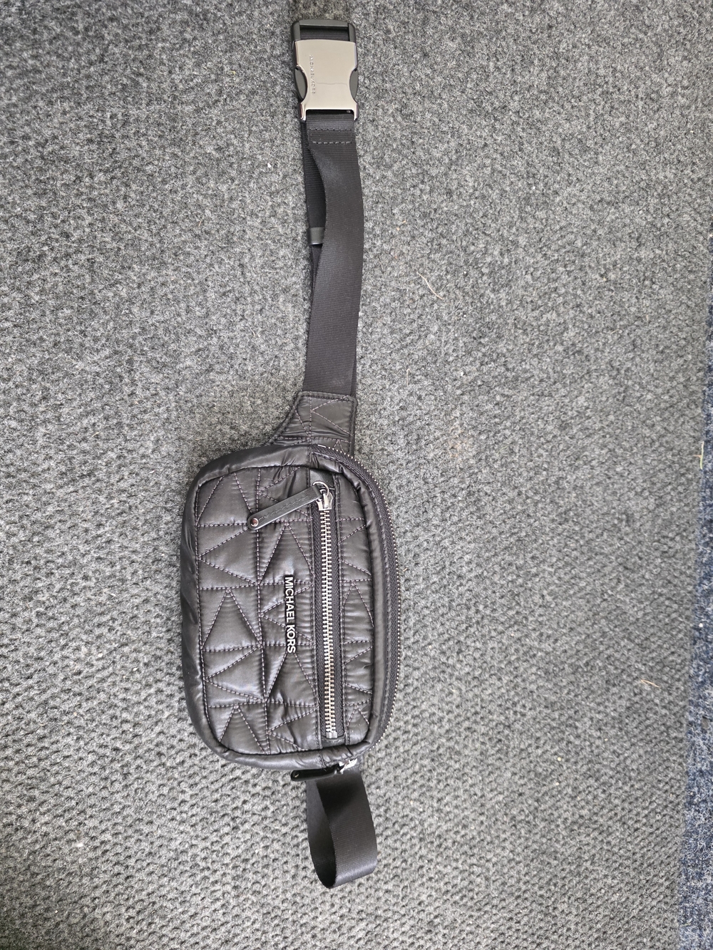 Michael Kors Black Quilted Men’s Sling Bag